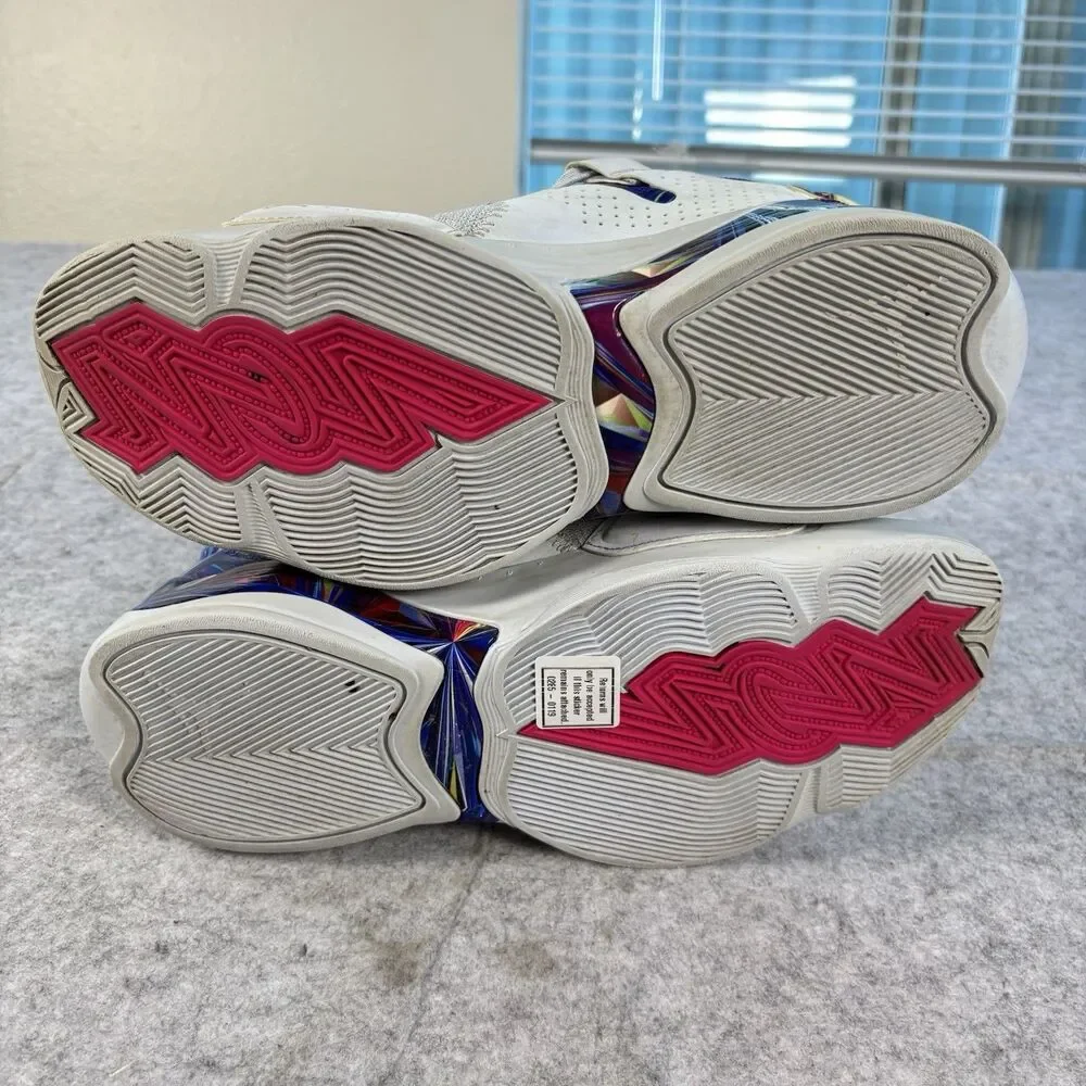 DO9161-467 - Mens 9.5 / Womens 11 Air Jordan Zion 2 Hope Diamond White Gray Blue